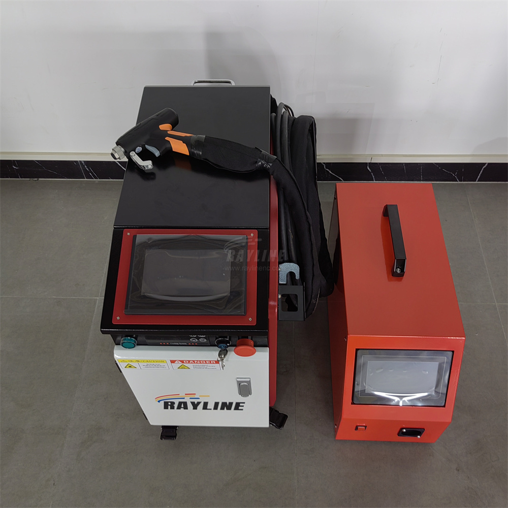 Industrial Laser Cleaning Equipment - آلة ليزر Rayline 1500W 3 في
