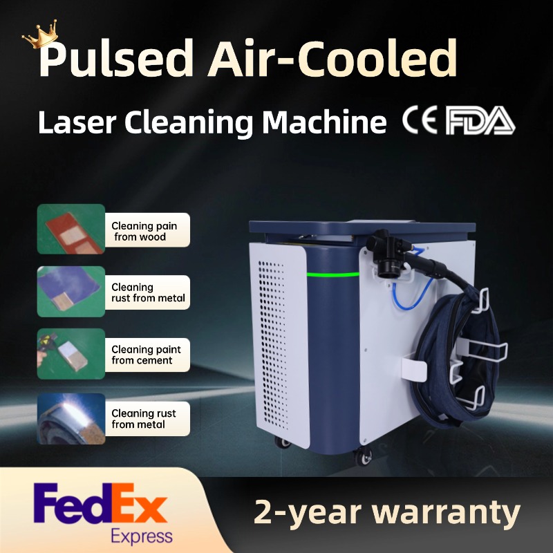 Industrial Laser Cleaning Equipment - آلة تنظيف بالليزر النبضي المبرد بالهواء