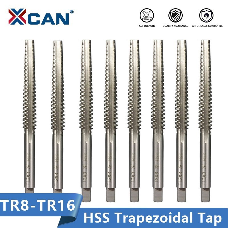 Cnc Router Bit - XCAN المسمار صنبور لولبي TR8/9/10/12/14/16/18/20/22/26 اليد