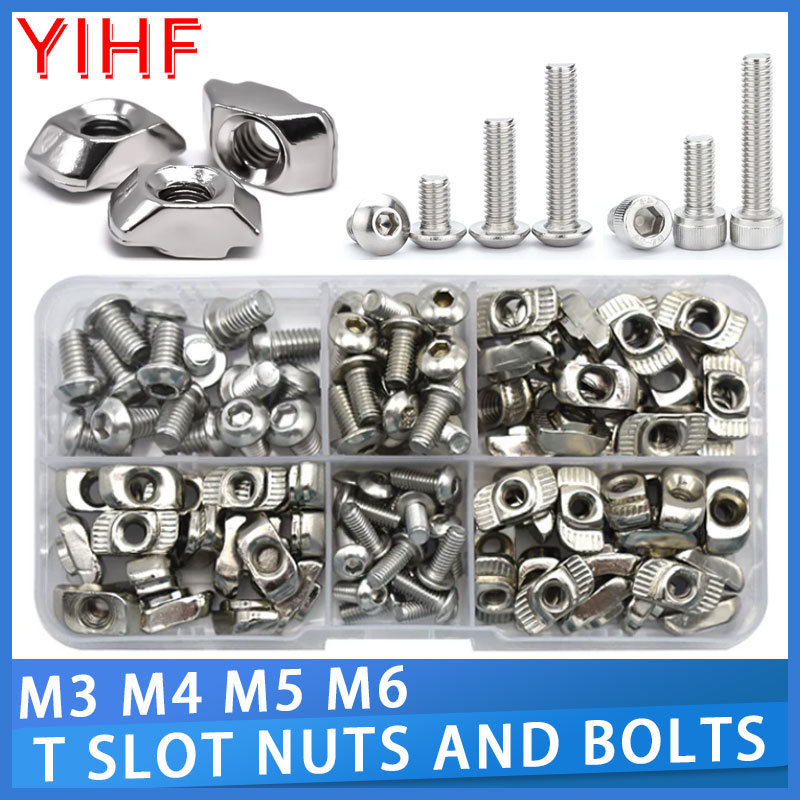 Aluminum T-Slot Profile - M3 M4 M5 M6 2020 3030