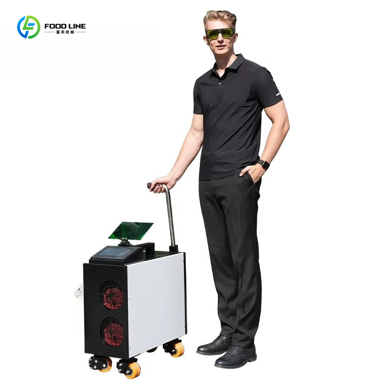 Industrial Laser Cleaning Equipment - آلة تنظيف بالليزر مخصصة بقوة 1500