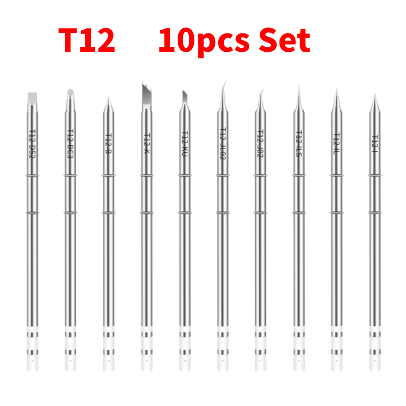 Industrial Laser Soldering Iron - 10 قطع من رؤوس مكواة اللحام