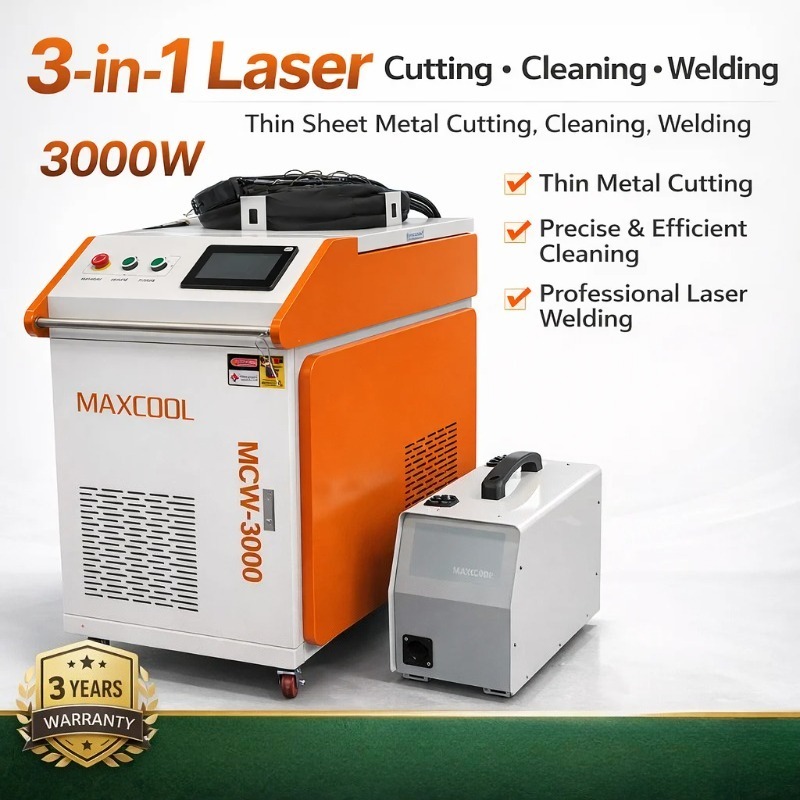 Industrial Laser Welding Tool - آلة لحام 3 في 1 مع