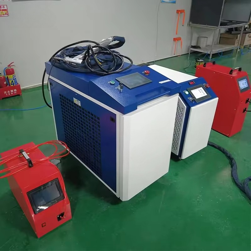 Industrial Laser Cleaning Equipment - آلة لحام وقطع وتنظيف بالليزر الليفي