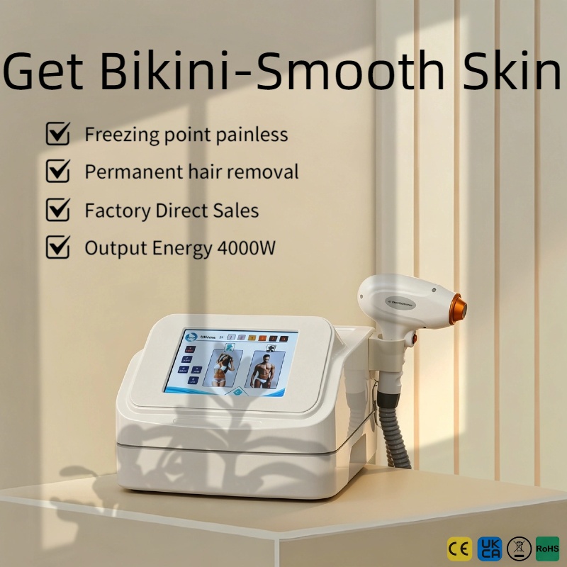 Industrial Laser Hair Removal Machine - جهاز إزالة الشعر بالليزر المحمول -