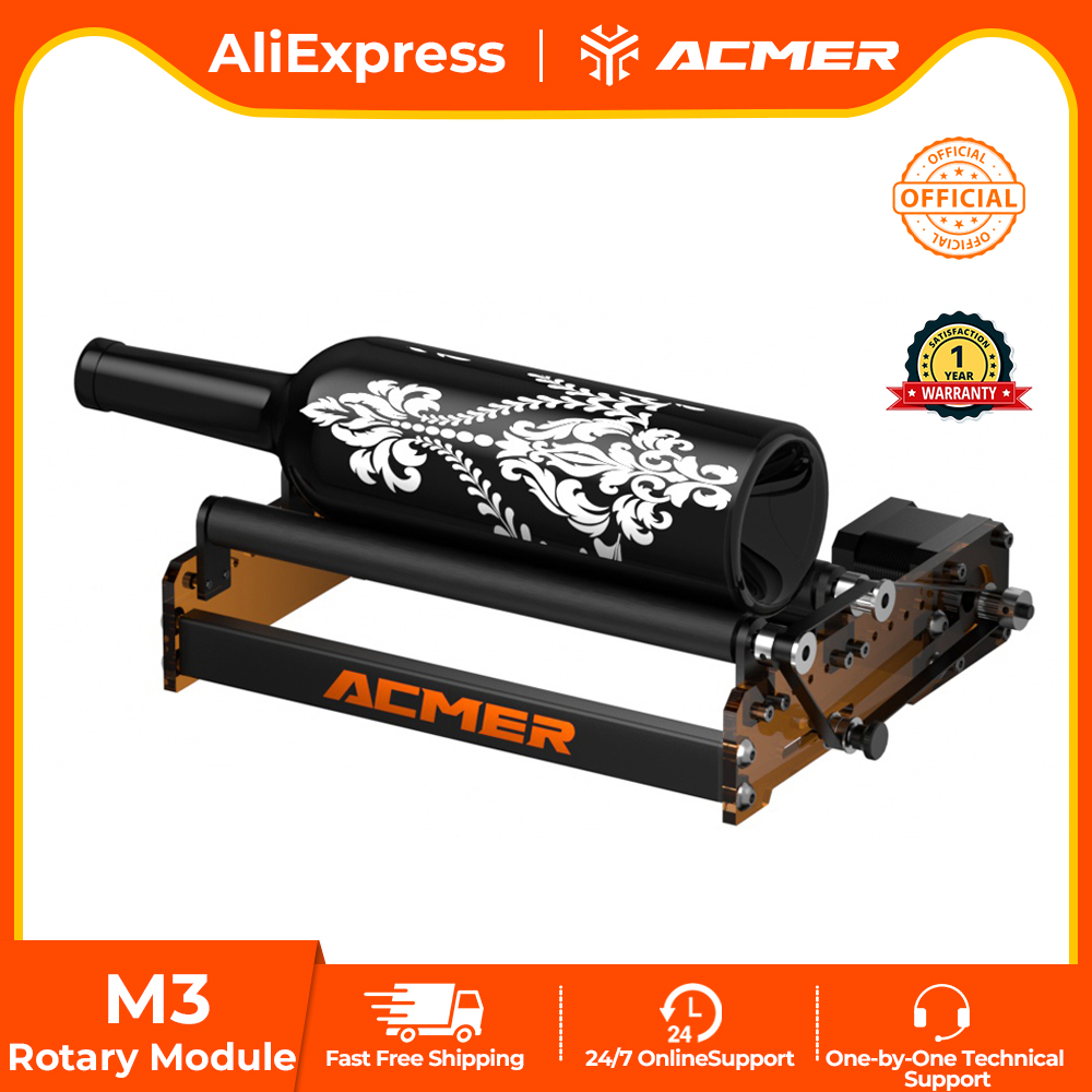 Laser Engraving Software - أسطوانة ليزر دوارة ACMER M3 360