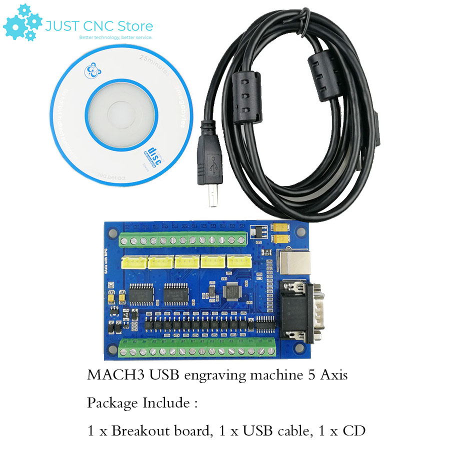 Breakout Board Mach3 - MACH3 USB CNC سائق لوحة القطع