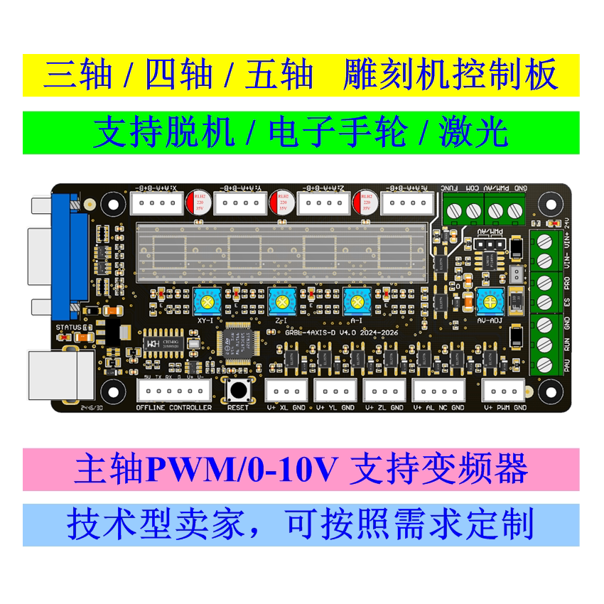 Controller Grbl Board - لوحة تحكم آلة النقش ثلاثية المحاور