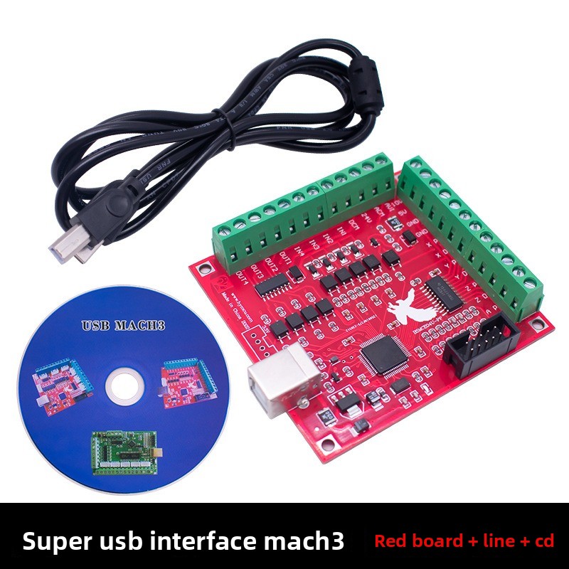 Breakout Board Mach3 - لوحة القطع باستخدام الحاسب الآلي USB
