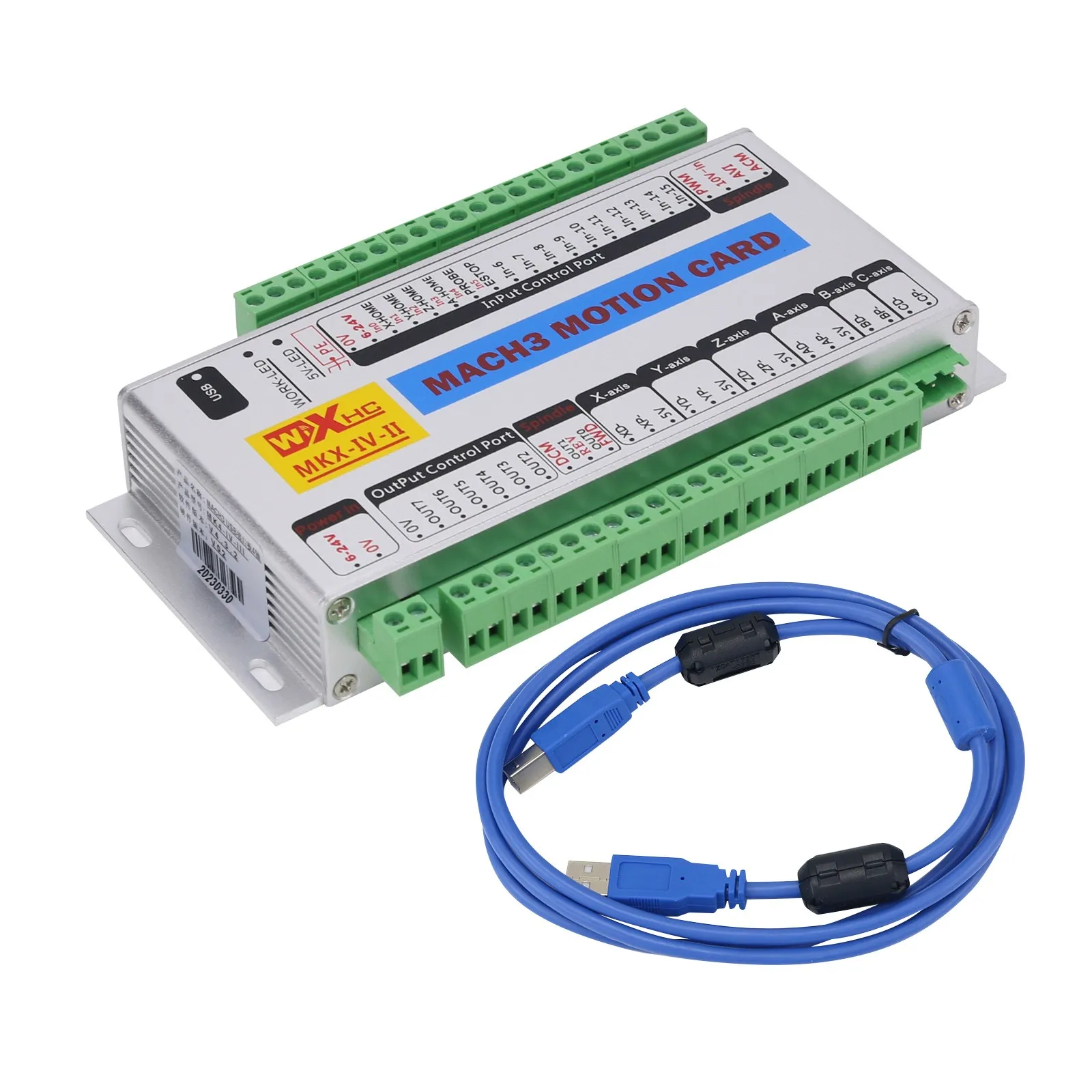 Breakout Board Mach3 - MK4-IV Mach3 بطاقة الحركة 4-sAxis USB