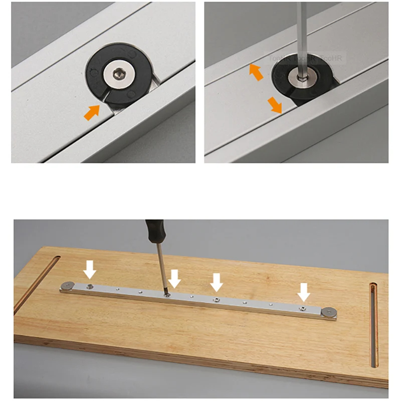 1 قطعة T-المسارات فتحة ميتري ب - مراجعة Aluminum T-Slot Profile وسعره