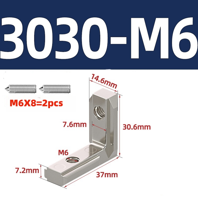 موصل زاوية داخلي على شكل حرف L - مراجعة Aluminum T-Slot Profile وسعره