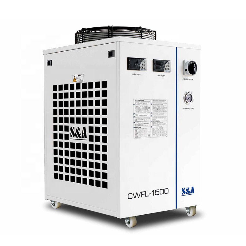 مبرد مياه صناعي S&A CWFL-1500  - مراجعة Industrial Laser Cutting Machines وسعره