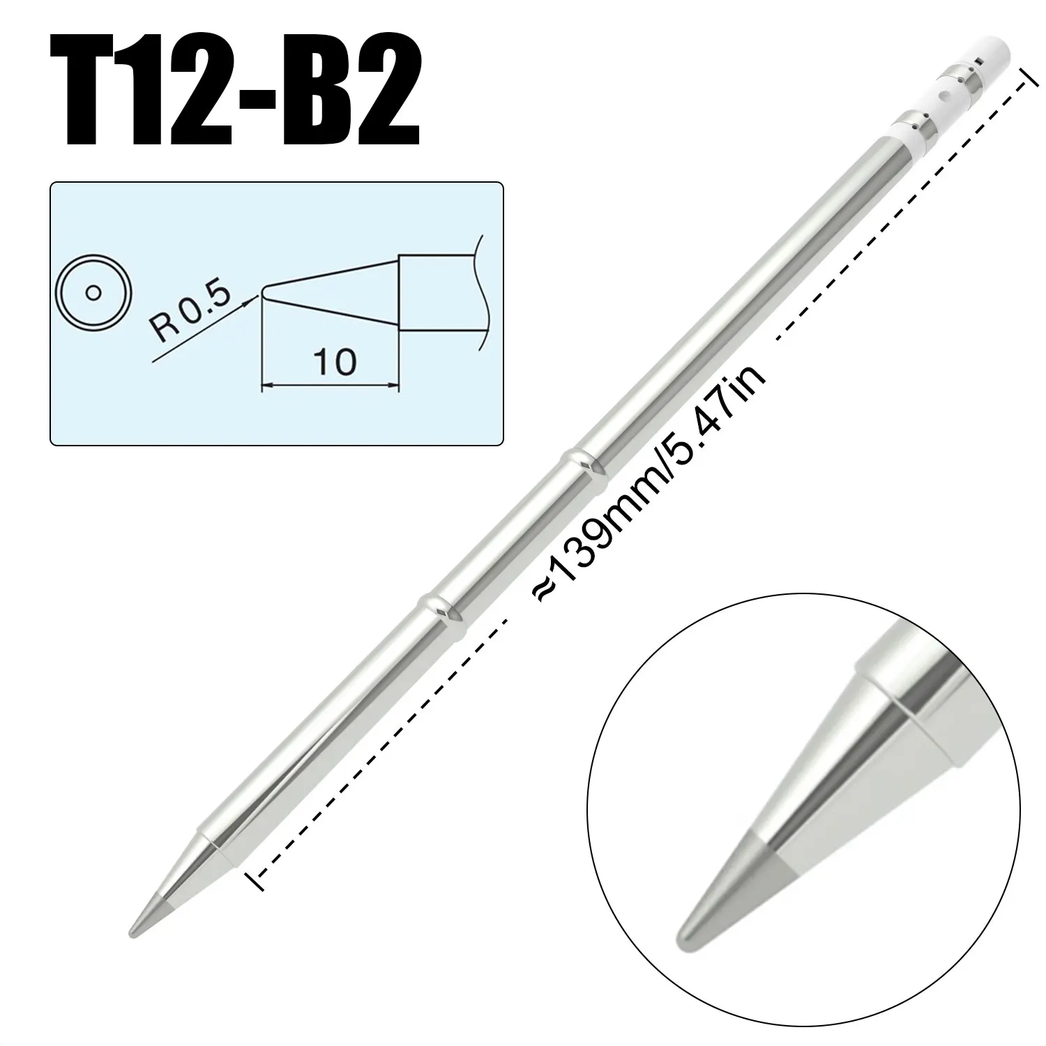 T12 سبيكة لحام نصائح T12-BC2 I - مراجعة Industrial Laser Soldering Iron وسعره
