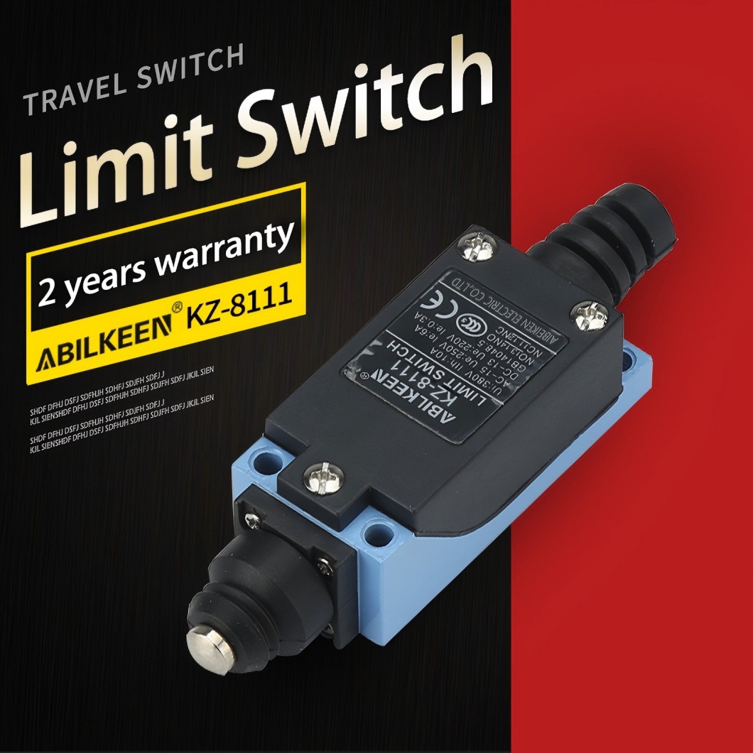 مفتاح حد الحركة المؤقت ABILKEE - مراجعة Limit Switch Cnc وسعره