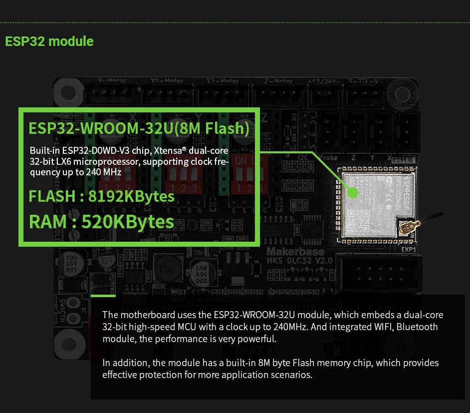 Makerbase MKS DLC32 V2.1 32Bit - مراجعة Controller Grbl Board وسعره