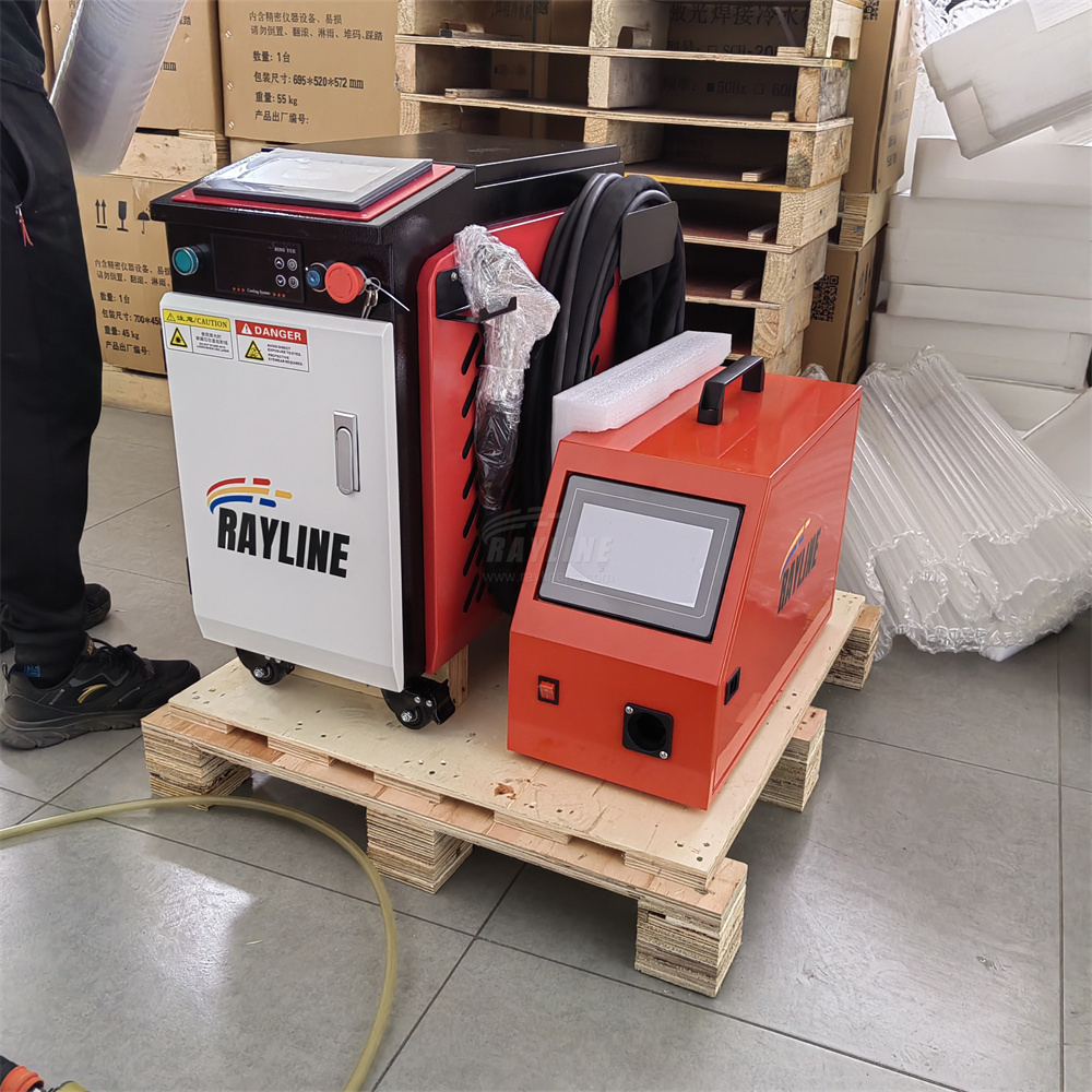 آلة ليزر Rayline 1500W 3 في 1  - مراجعة Industrial Laser Cleaning Equipment وسعره