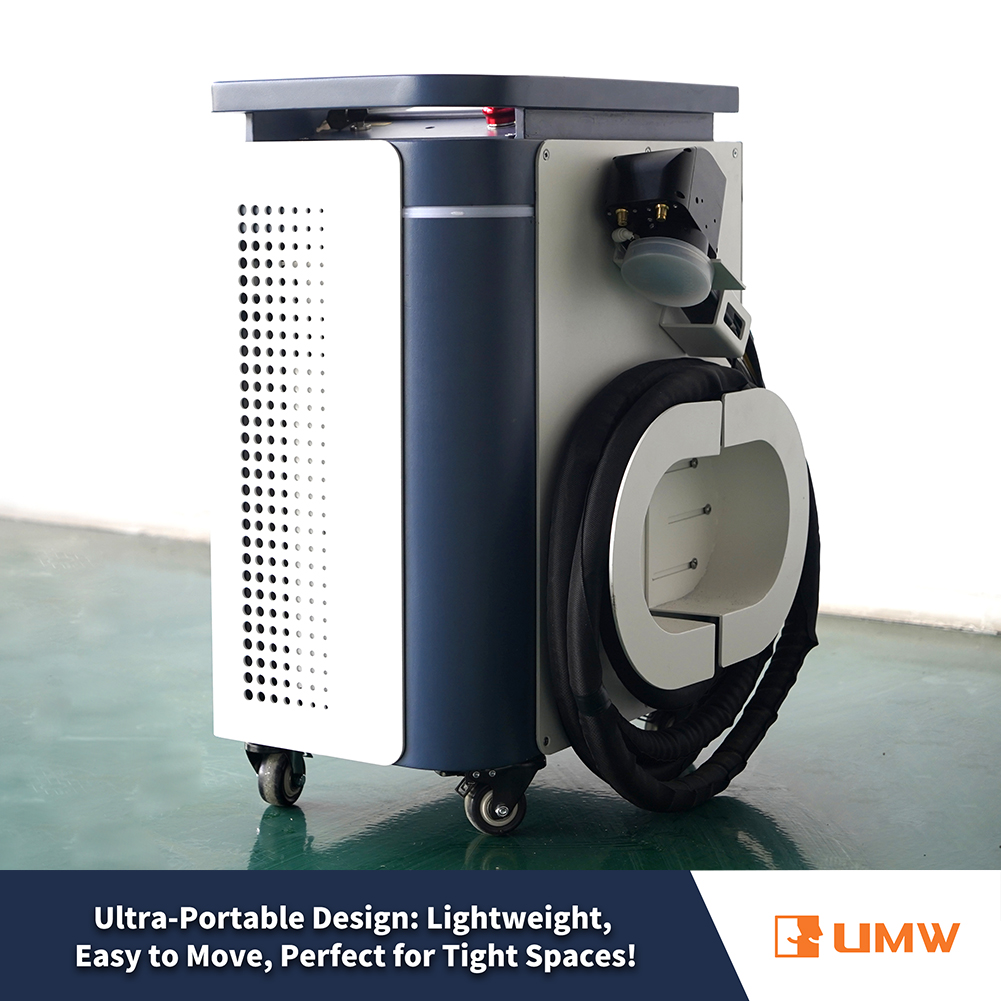 آلة تنظيف بالليزر النبضي المبر - مراجعة Industrial Laser Cleaning Equipment وسعره