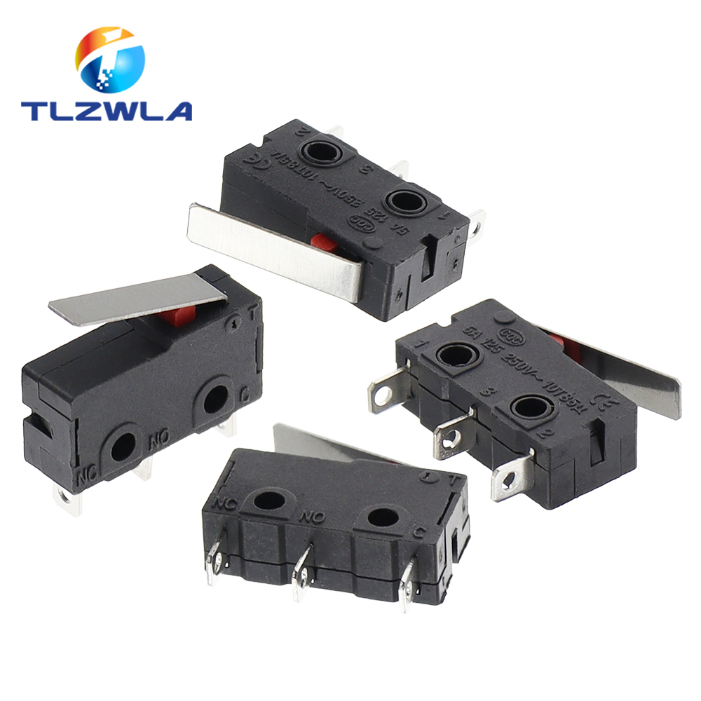 10 قطعة الحد التبديل 3 دبوس N/ - مراجعة Limit Switch Cnc وسعره