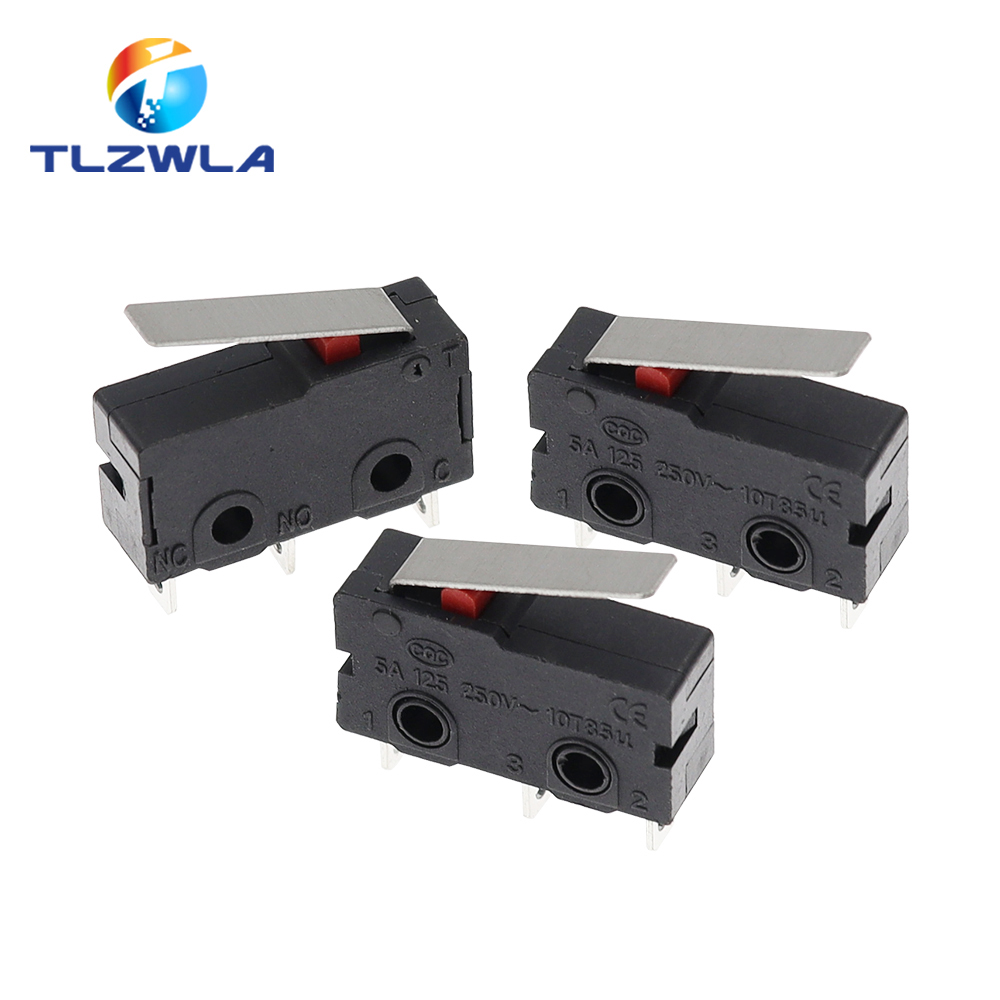 10 قطعة الحد التبديل 3 دبوس N/ - مراجعة Limit Switch Cnc وسعره
