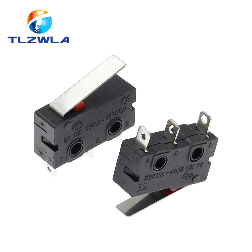 10 قطعة الحد التبديل 3 دبوس N/ - مراجعة Limit Switch Cnc وسعره