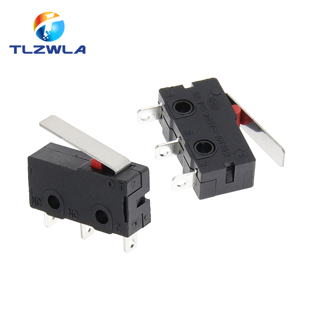 10 قطعة الحد التبديل 3 دبوس N/ - مراجعة Limit Switch Cnc وسعره