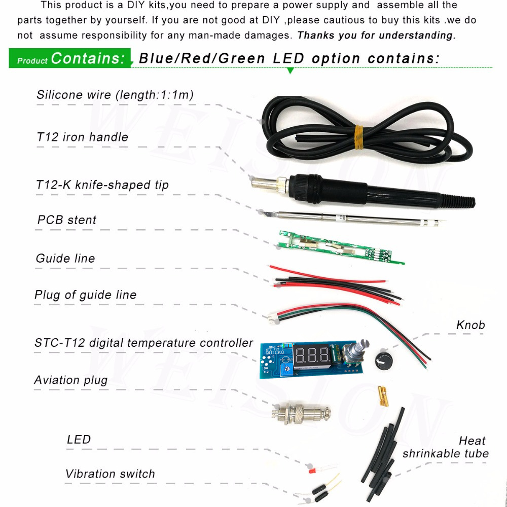 STC-T12 لحام الحديد لتقوم بها  - مراجعة Industrial Laser Soldering Iron وسعره