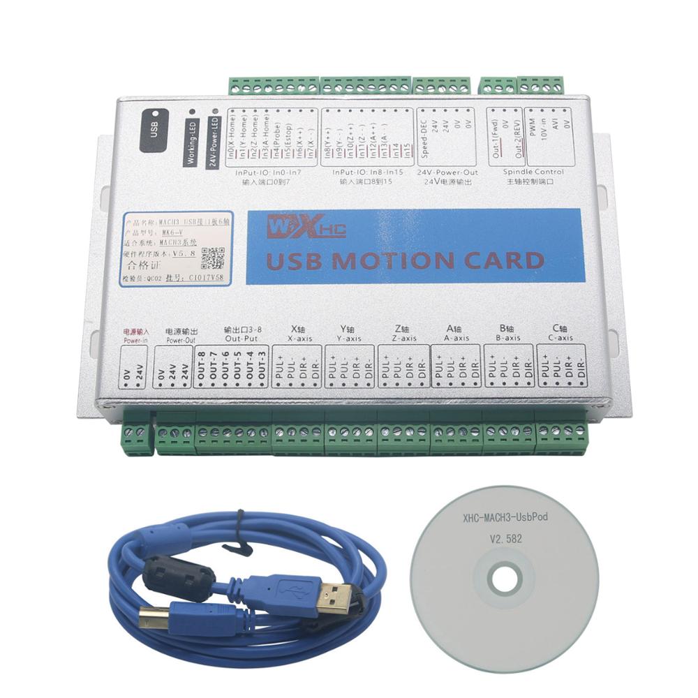 لوحة تحكم حركة CNC محدثة بـ 6  - مراجعة Breakout Board Mach3 وسعره