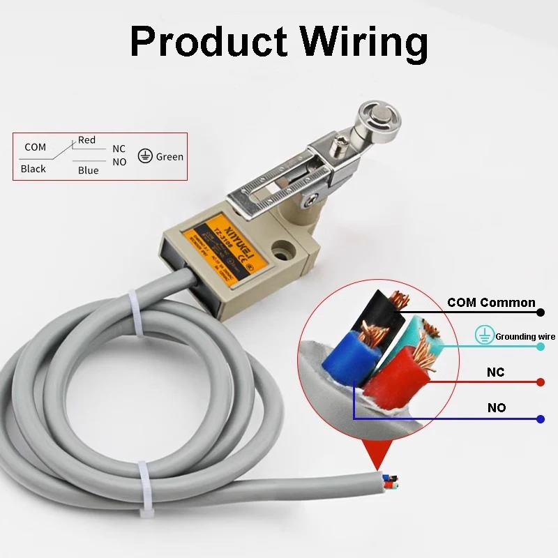 TZ-3 الحد السفر التبديل TZ-310 - مراجعة Limit Switch Cnc وسعره