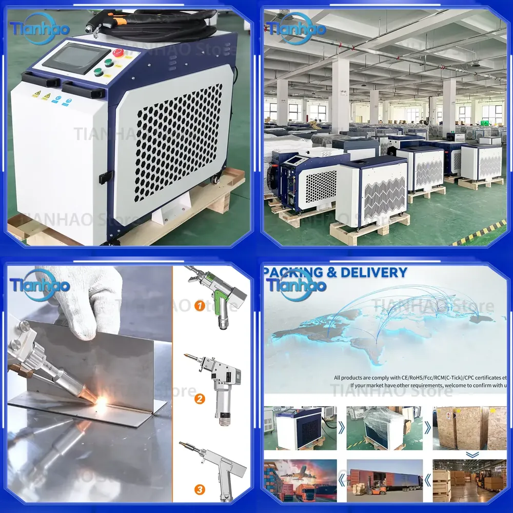 آلة لحام بالليزر 4 في 1 بقوة 1 - مراجعة Industrial Laser Welding Tool وسعره