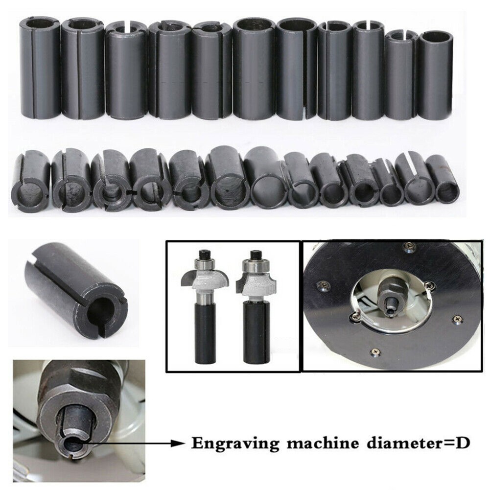 راوتر بت محول كوليت 6 6.35 8 1 - مراجعة Cnc Router Bit وسعره