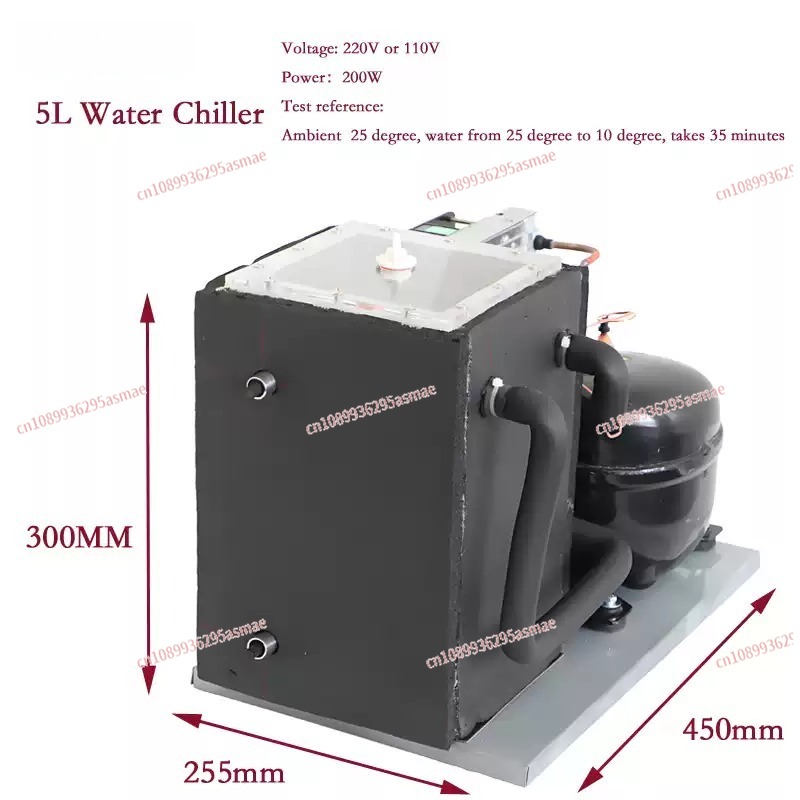 مبرد بسعة 5 لتر، مبرد أكسجين،  - مراجعة Laser Chiller Water Cooler وسعره