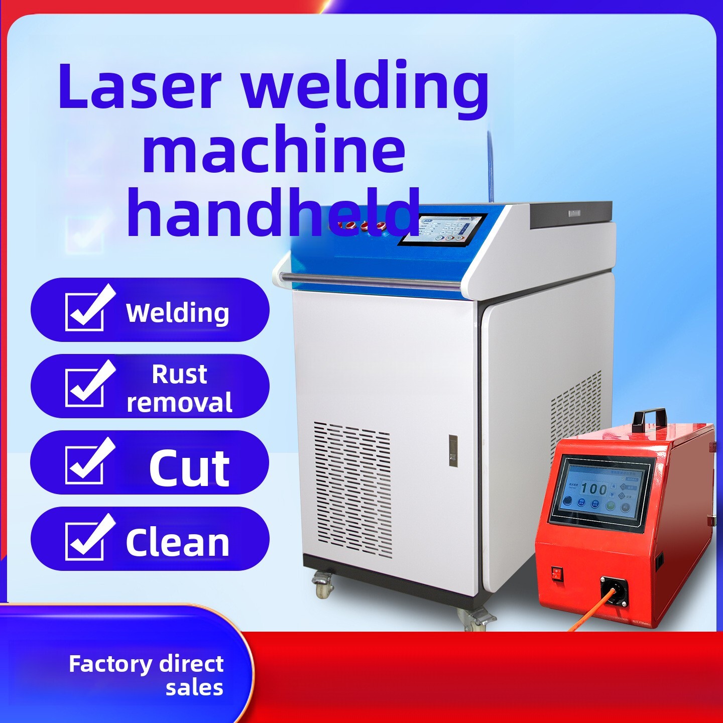 يده الصناعية التلقائي بالكامل  - مراجعة Industrial Laser Welding Machine Hand Held وسعره