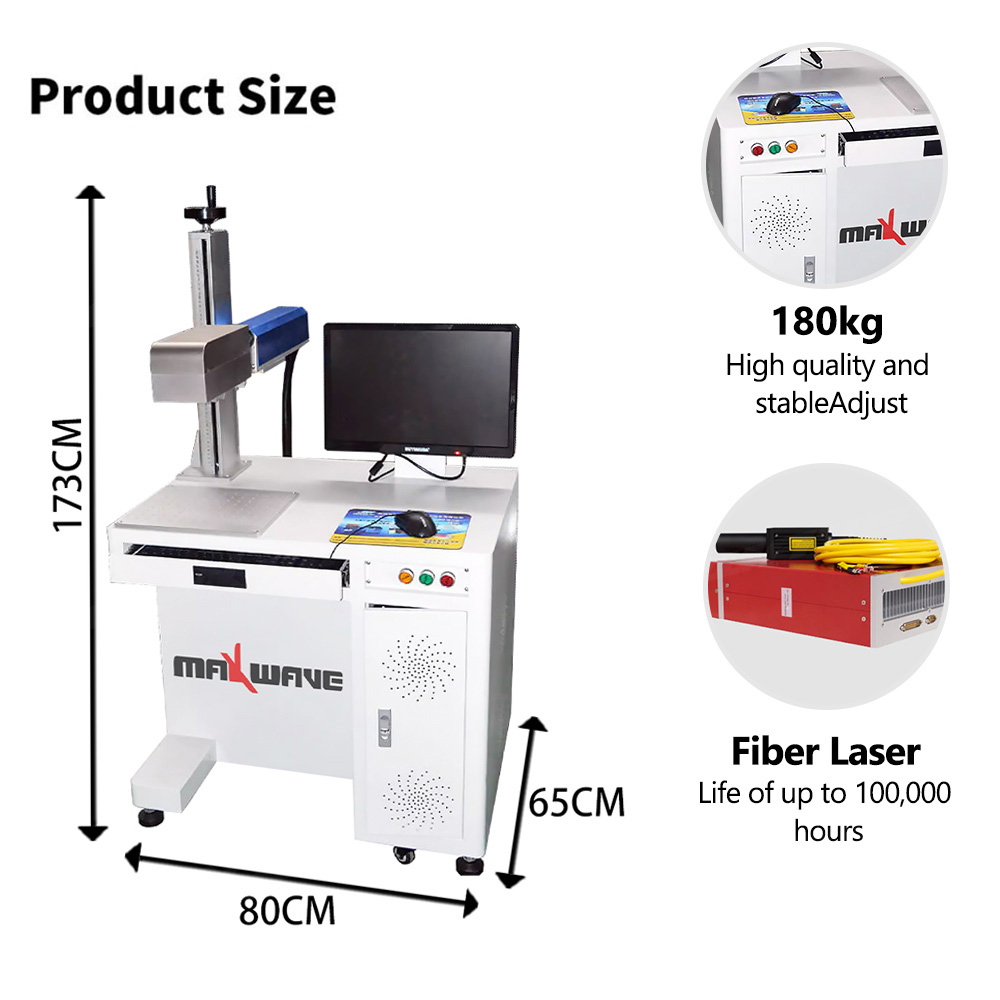 آلة الوسم بالليزر Maxwave 100W - مراجعة Industrial Use Of Laser وسعره