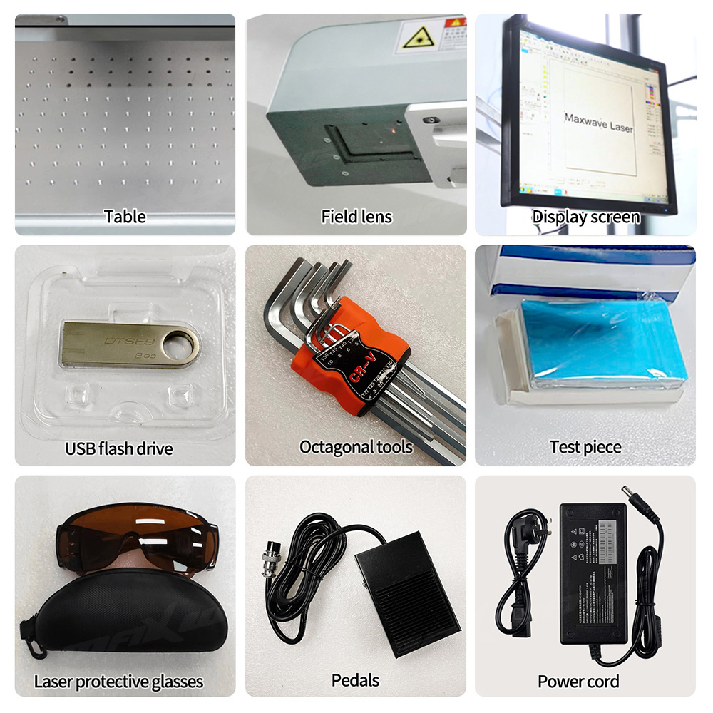 آلة الوسم بالليزر Maxwave 100W - مراجعة Industrial Use Of Laser وسعره