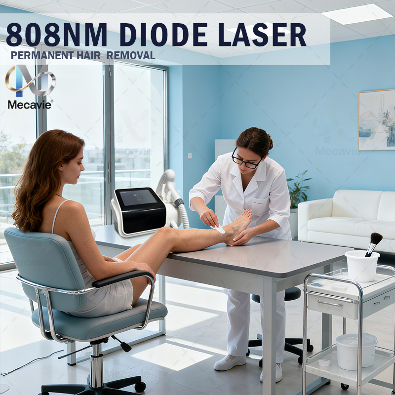جهاز إزالة الشعر بالديود الجدي - مراجعة Industrial Laser Hair Removal Machine وسعره