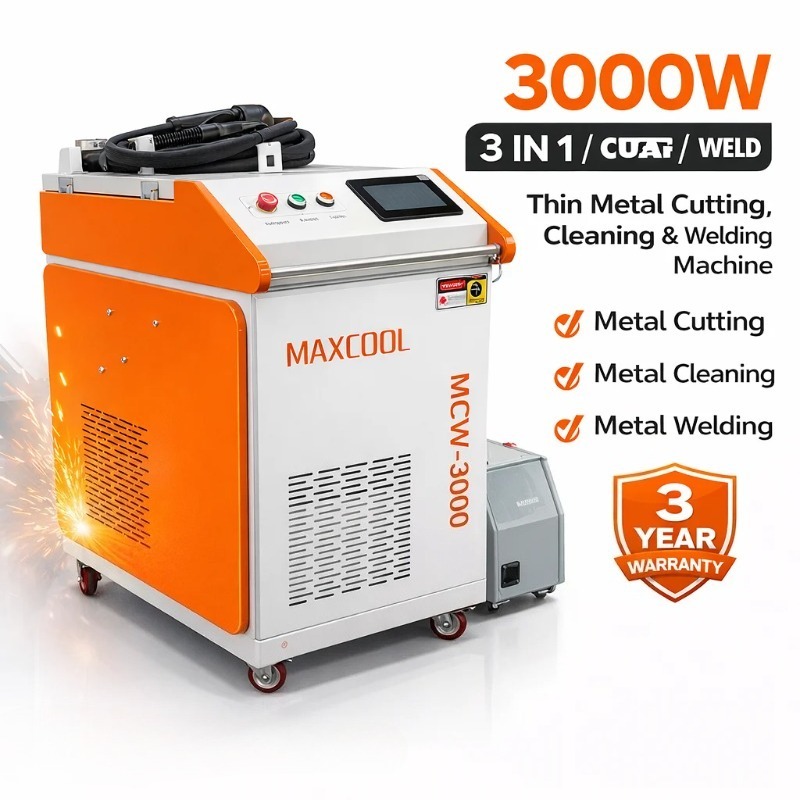 آلة لحام 3 في 1 مع وظيفة التنظ - مراجعة Industrial Laser Welding Tool وسعره