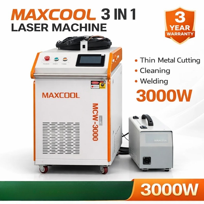 آلة لحام 3 في 1 مع وظيفة التنظ - مراجعة Industrial Laser Welding Tool وسعره