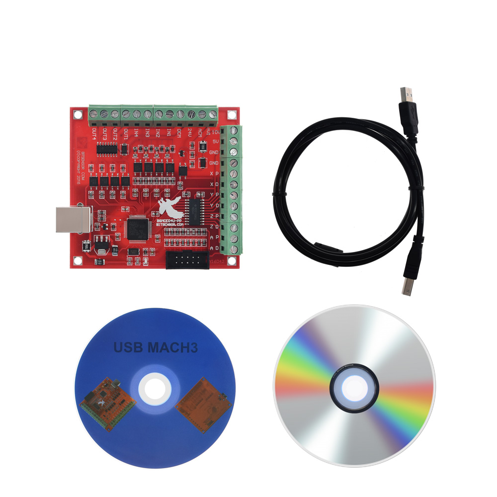 MACH3 لوحة اندلاع USB 100 كيلو - مراجعة Breakout Board Mach3 وسعره