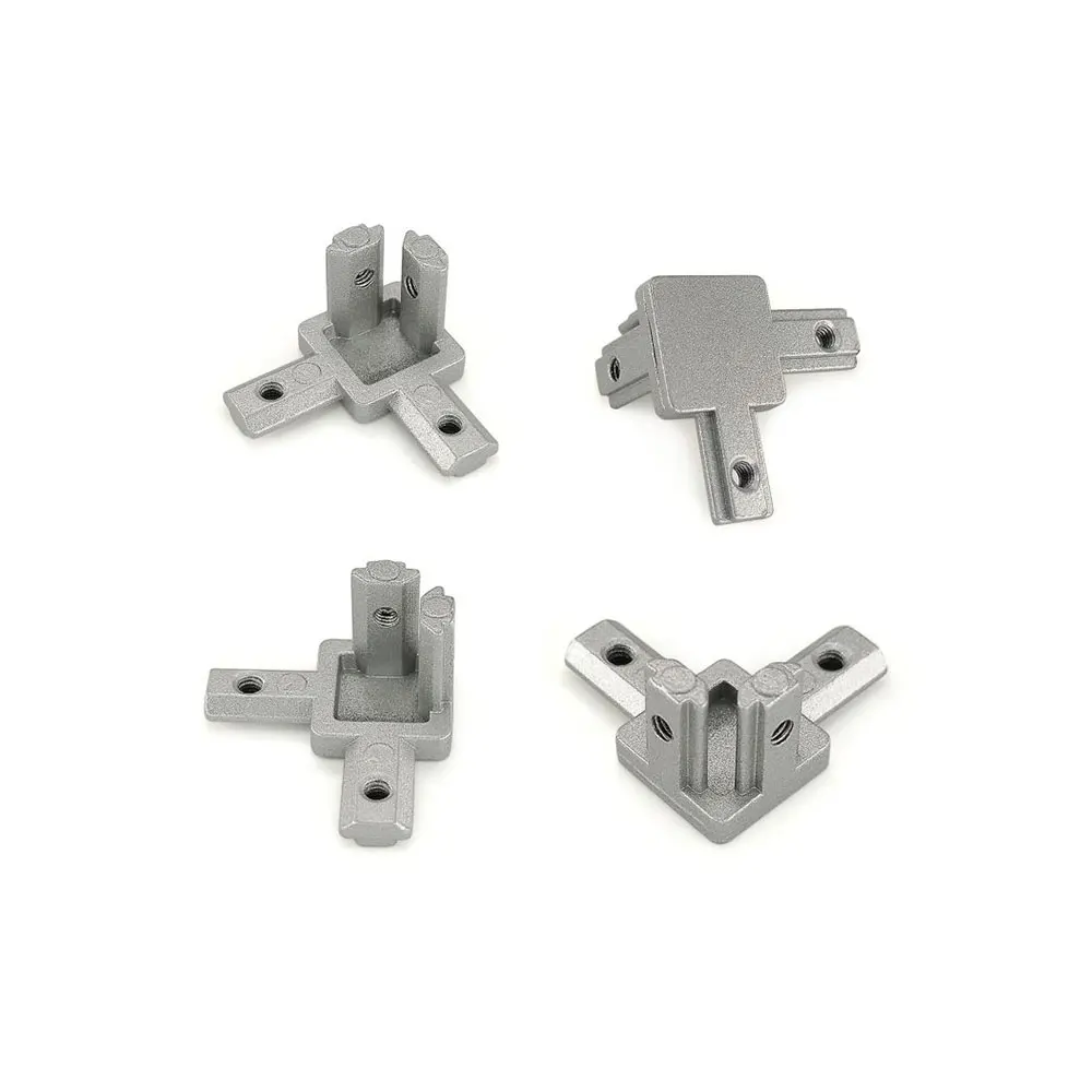 10 قطع من موصلات الزوايا ثلاثي - مراجعة Aluminum T-Slot Profile وسعره