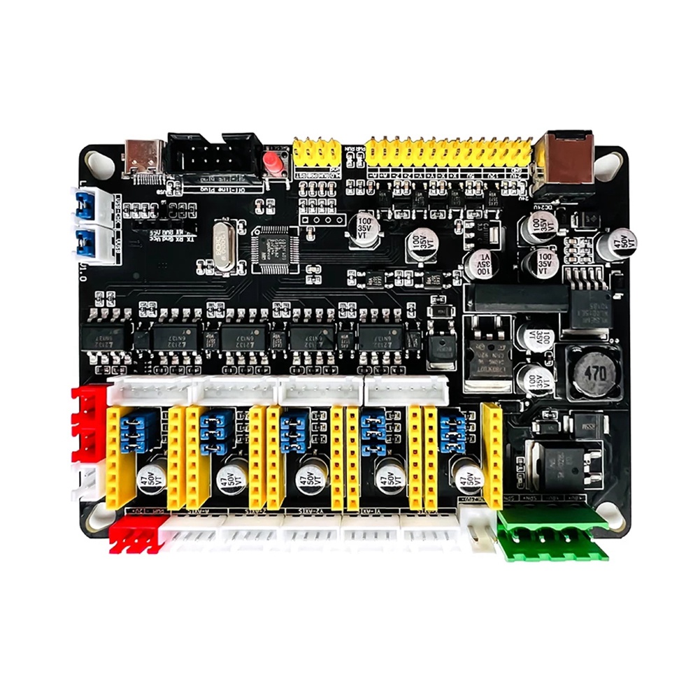 لوحة تحكم RTCX-Offline 32 بت 4 - مراجعة Controller Grbl Board وسعره