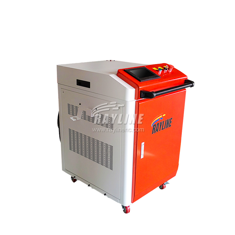 آلة لحام بالليزر الليفي 4 في 1 - مراجعة Industrial Laser Welding Machine Hand Held وسعره