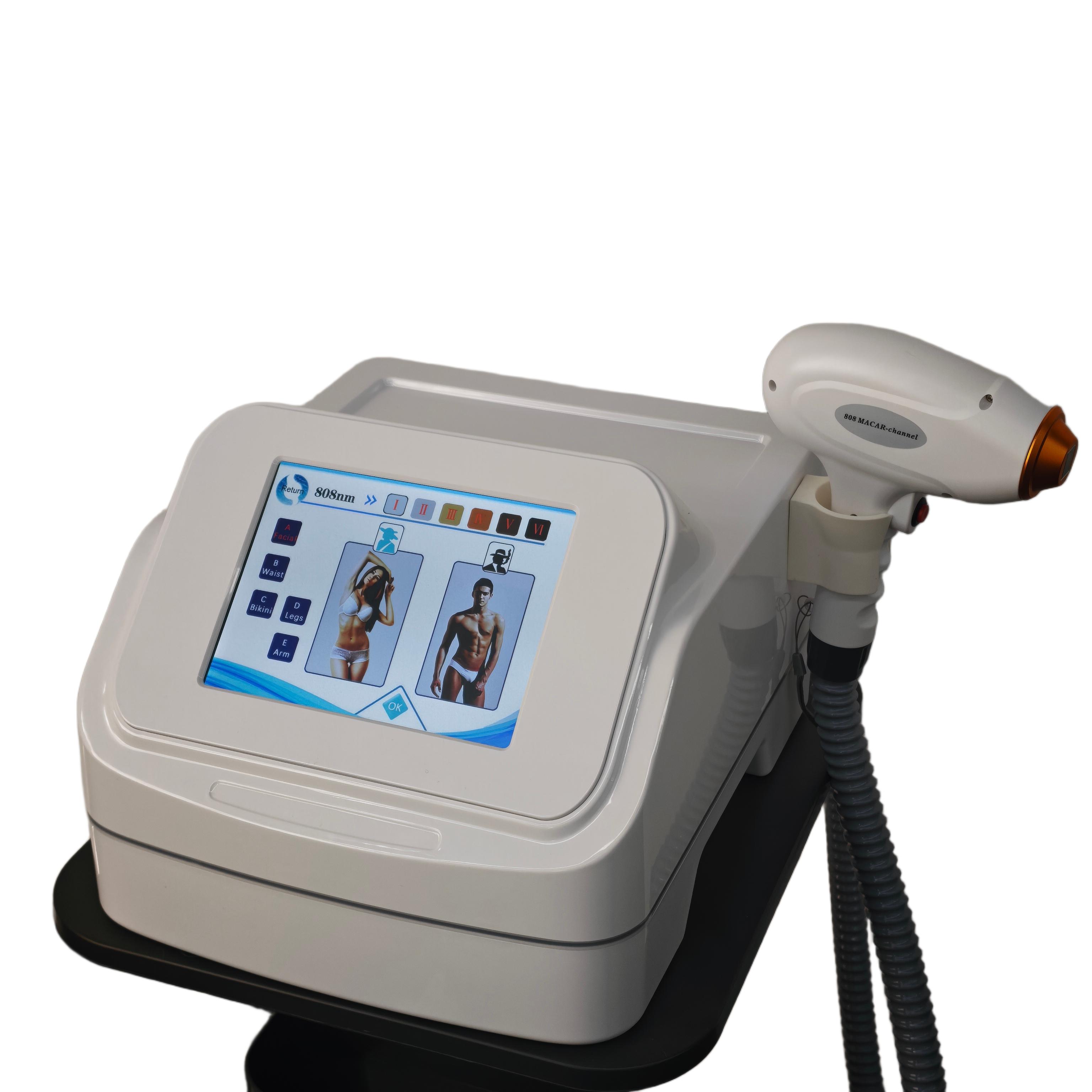 جهاز إزالة الشعر بالليزر المحم - مراجعة Industrial Laser Hair Removal Machine وسعره