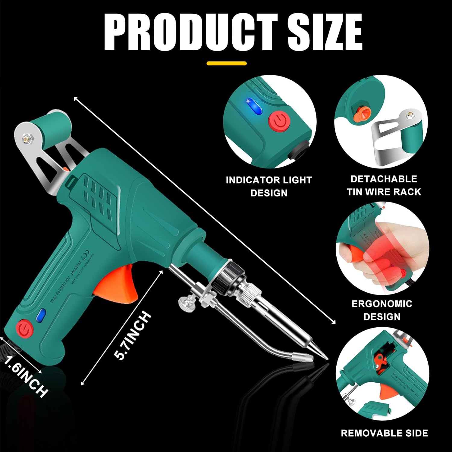 مكواة لحام كهربائية 60 واط 110 - مراجعة Industrial Laser Welding Tool وسعره