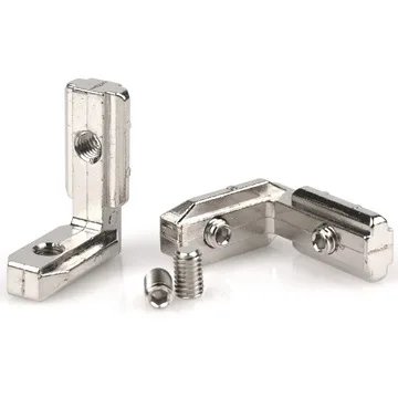 10 قطع من الموصلات الزاوية الد - مراجعة Aluminum T-Slot Profile وسعره
