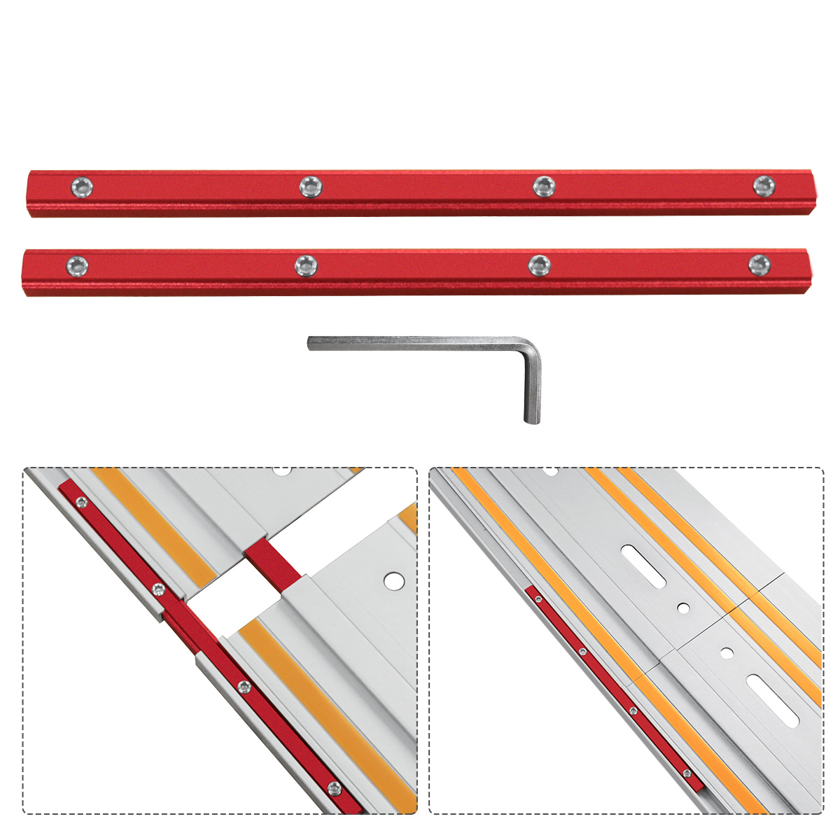 مجموعة واحدة من موصلات الألمني - مراجعة Aluminum T-Slot Profile وسعره