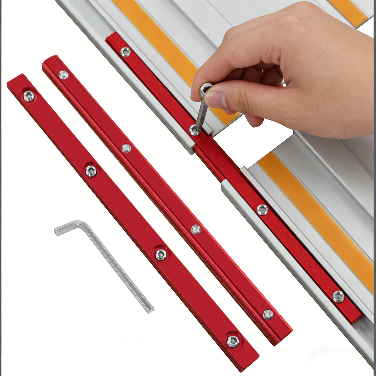 مجموعة واحدة من موصلات الألمني - مراجعة Aluminum T-Slot Profile وسعره