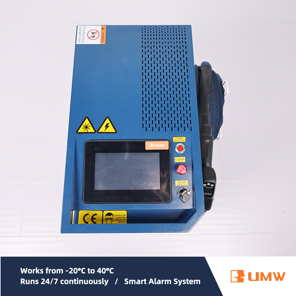 جهاز لحام ليزر محمول بقوة 800  - مراجعة Industrial Laser Welding Machine Hand Held وسعره