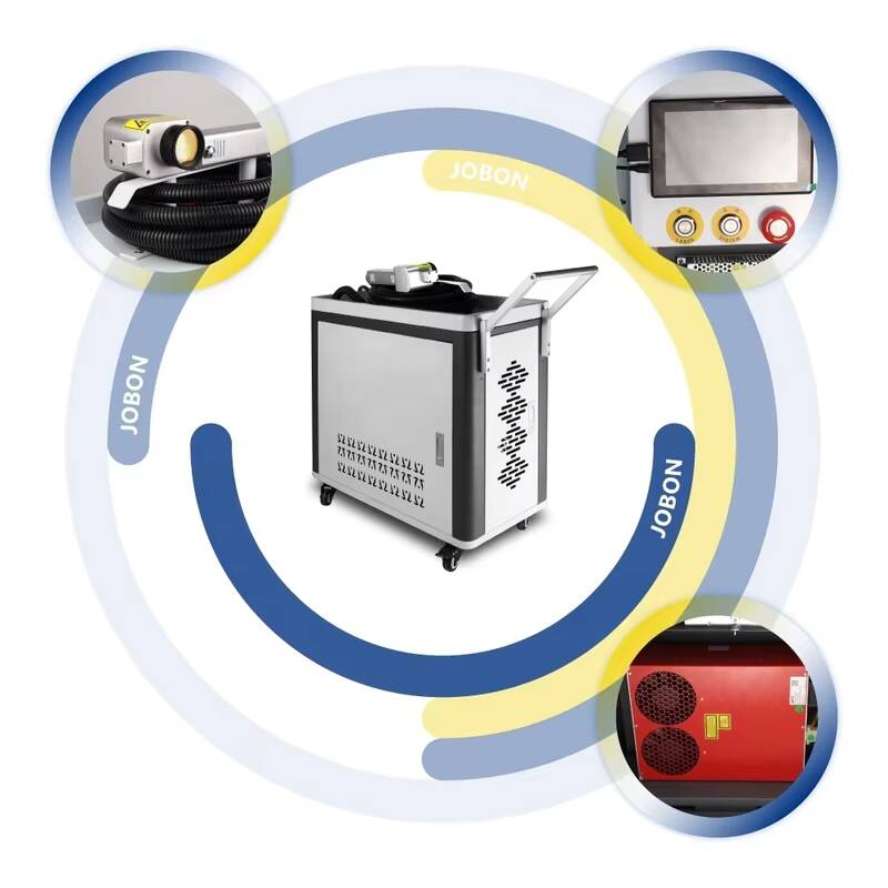 منظف ليزر نبضي بقوة 100 واط بس - مراجعة Industrial Laser Cleaning Equipment وسعره