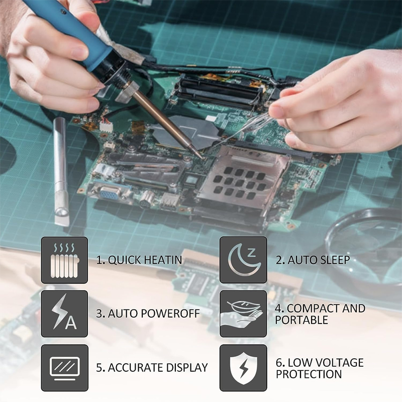 محطة لحام لاسلكية لـ Dewaltt/M - مراجعة Industrial Laser Soldering Iron وسعره